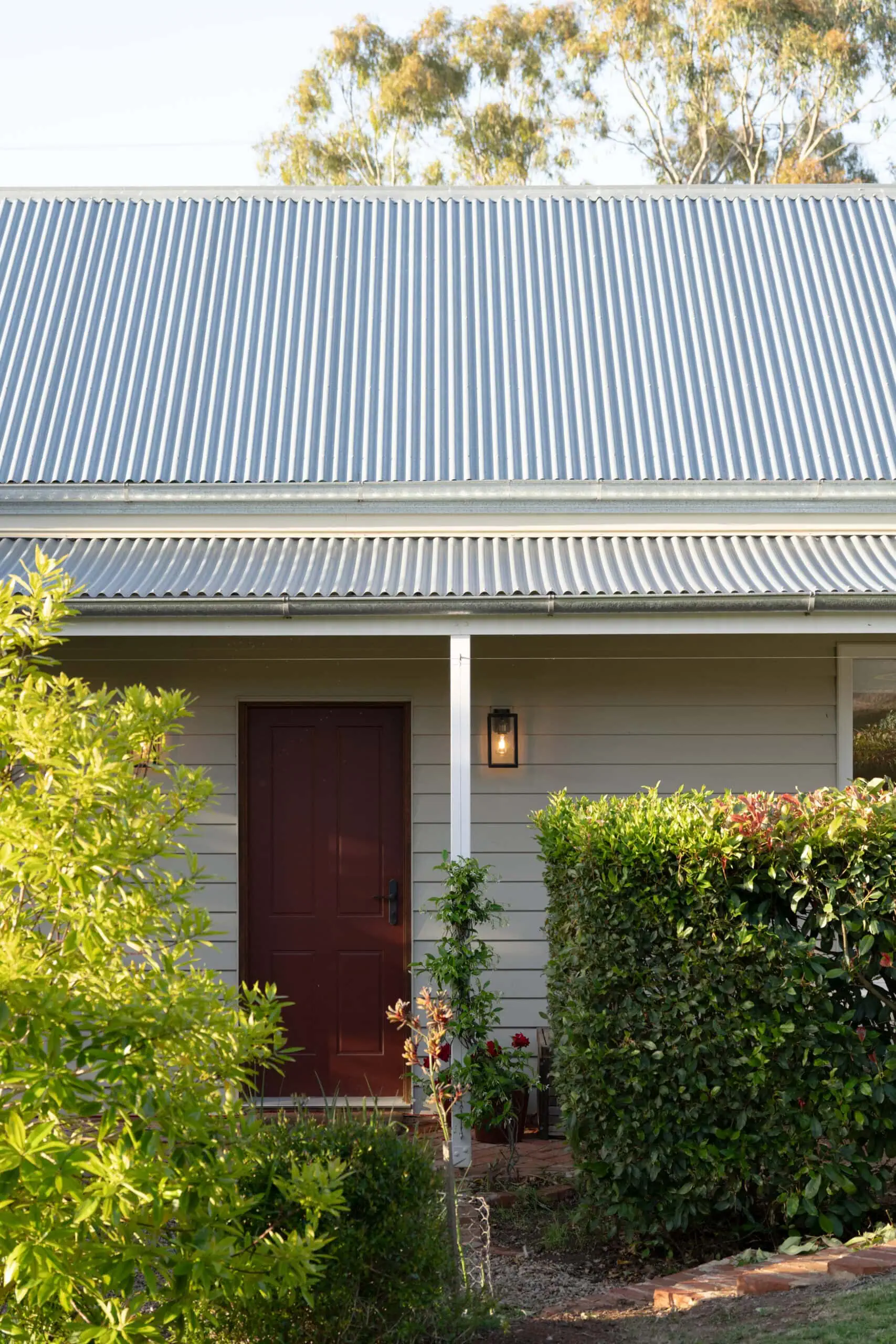High-quality grey corrugated metal roofing for residential properties in Australia.